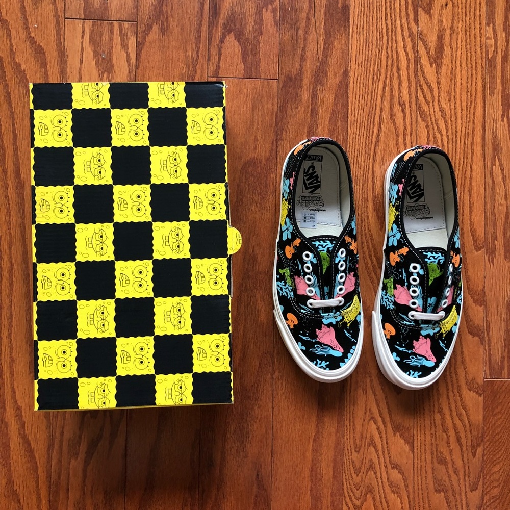 SpongeBob Squarepants Aloha Blue OG Vans